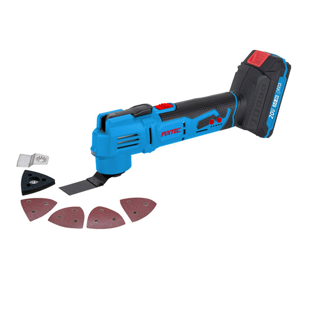 FCMT20LFXFixtecأداة متعددة الاستخدامات اللاسلكية FIXTEC 20V موديل FCMT20LFX مع إضاءة LED