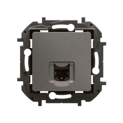 NP4306MGLegrandمقبس Niloé RJ45 Cat6A UTP رمادي متوسط 10Gbps