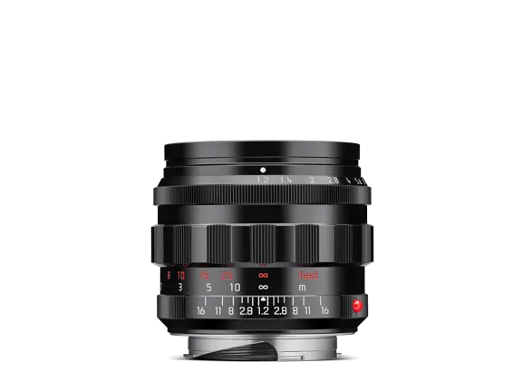 noctilux-m-50-f1-2-asph-glossy-black-finishLiecaعدسة لايكا نوكتيلوكس-M 50 ملم f/1.2 ASPH لامعة سوداء