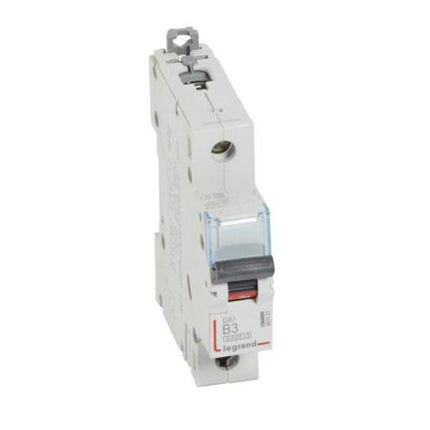 407427Legrandقاطع دائرة Legrand MCB DX3 6000A أحادي القطب 3A منحنى B