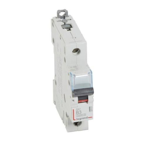 407427Legrandقاطع دائرة Legrand MCB DX3 6000A أحادي القطب 3A منحنى B