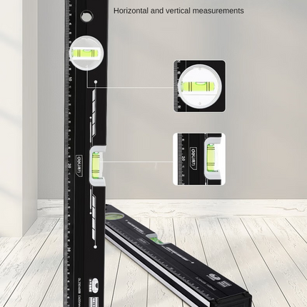 Deli Spirit Level 500mm Black , DL290500B