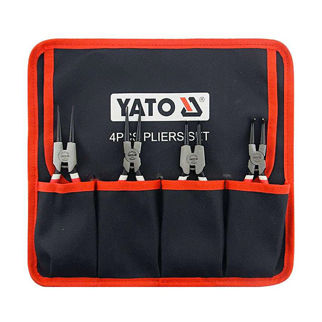 YT-39615Yatoمجموعة كماشات الحلقات ياتو 4 قطع YT-39615 احترافية