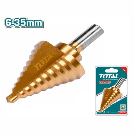 TAC8263501Total Toolsمثقاب تدريجي توتال 6 - 35 ملم (TAC8263501)