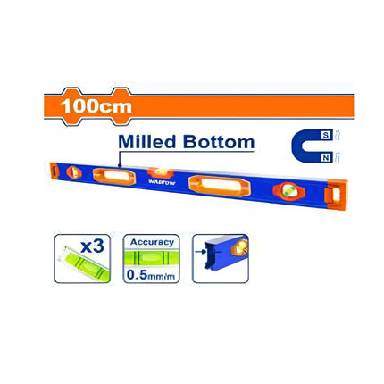 WSL3G100Wadfow مستوى روح مغناطيسي 100 سم من وادفوف