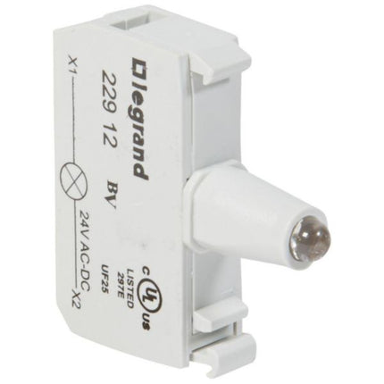022912Legrandكتلة كهربائية Osmoz برأس مضاء أخضر 12-24V AC/DC