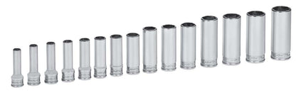 215YSFSMYSnap-Onمجموعة مقابس فلانك درايف 15 قطعة مترية