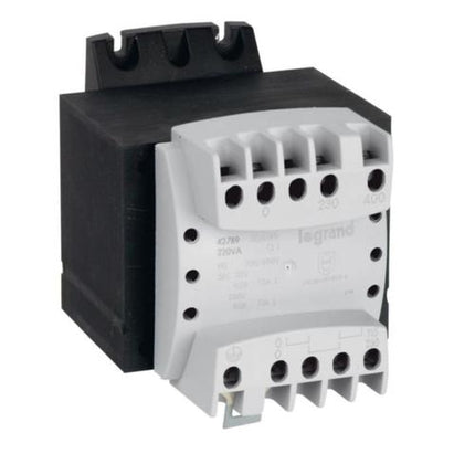 042789Legrandمحول عزل أحادي الطور Legrand 220VA 230/400V أولي