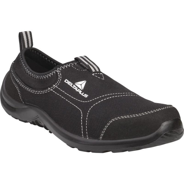 Delta Black Slip On Safety Shoes | MIAMIS1P