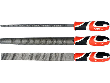 YT-6222Yatoمجموعة مبارد الخشب YATO 250 ملم فولاذ #45 3 قطع