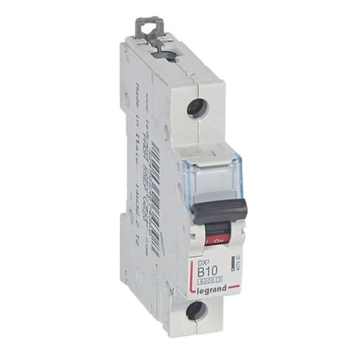 407430Legrandقاطع دائرة Legrand MCB DX3 6000A أحادي القطب 10A منحنى B