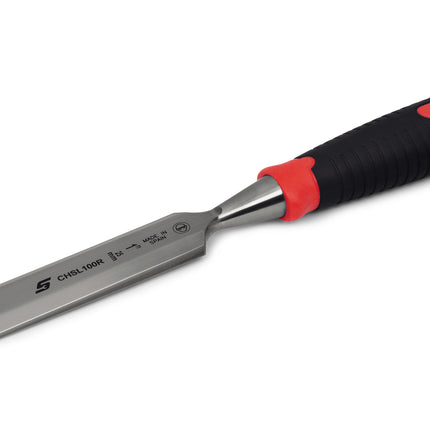 CHSL100RSnap-Onإزميل قبضة ناعمة 1 بوصة أحمر