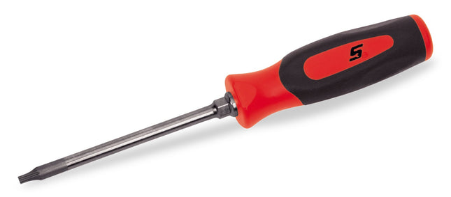 SGDTX310BRSnap-Onمفك براغي Snap-on TORX T10 Instinct بقبضة ناعمة قياسي أحمر