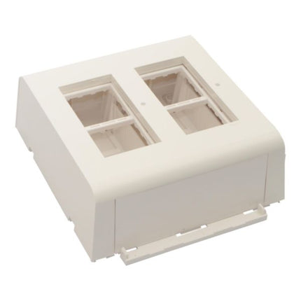 031621Legrandإطار Legrand Mosaic 2x4 وحدات DLP DLPlus Trunking أبيض