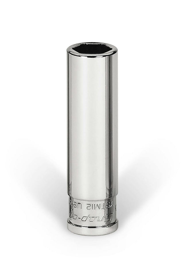 YSTM12Snap-Onمقبس Flank Drive® Xtra Deep بحجم 13/16" SAE بـ 6 نقاط وتوصيل 3/8"