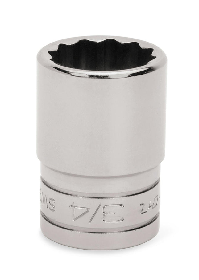 THSW481Snap-Onمقبس Snap-on Tools@Height بقيادة 1/2 بوصة 12 نقطة SAE 1-1/2 بوصة Flank Drive ضحل