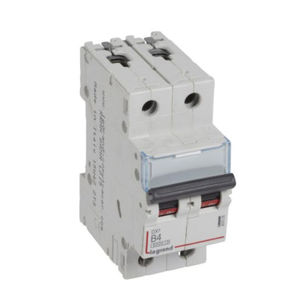 407505Legrandقاطع دارة Legrand DX3 ثنائي القطب 4A منحنى B سعة 6000A