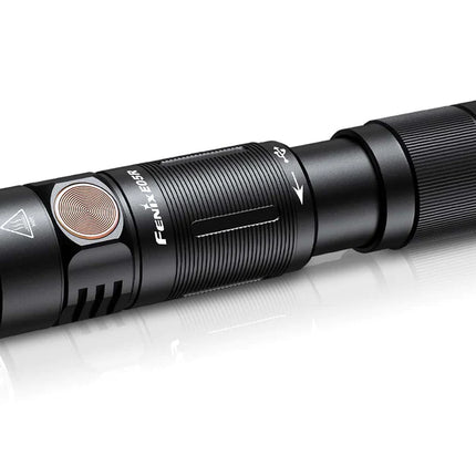 Fenix E05R Compact 400 Lumens Keychain Flashlight - Durable & Waterproof-Black