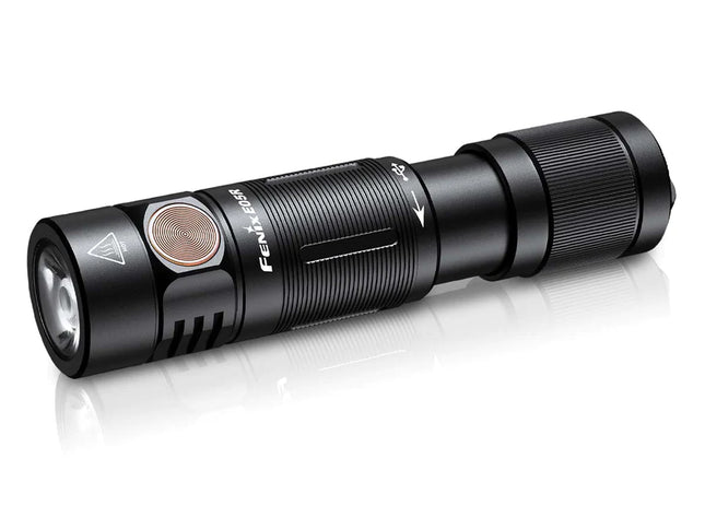 Fenix E05R Compact 400 Lumens Keychain Flashlight - Durable & Waterproof-Black