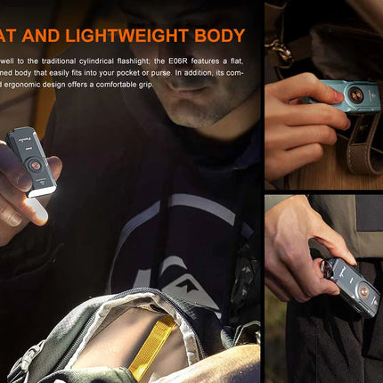 Fenix 700 lumens Rechargeable EDC Flashlight | E06R