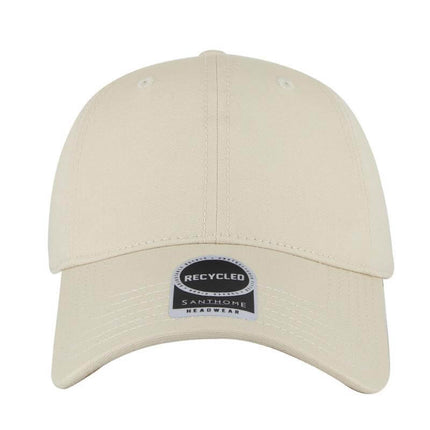 HWSN 514Toolmart GiftsFLEX - Santhome Recycled 6 Panel Relaxed Fit Cap - Beige