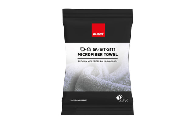 RUPES Premium White Microfiber Polishing Cloth | 9.BF9070