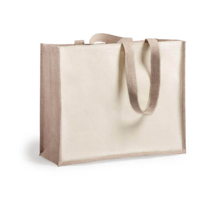 JTEN 2104Toolmart GiftsFRUNZA - Jute Bag with Two - Sided Canvas