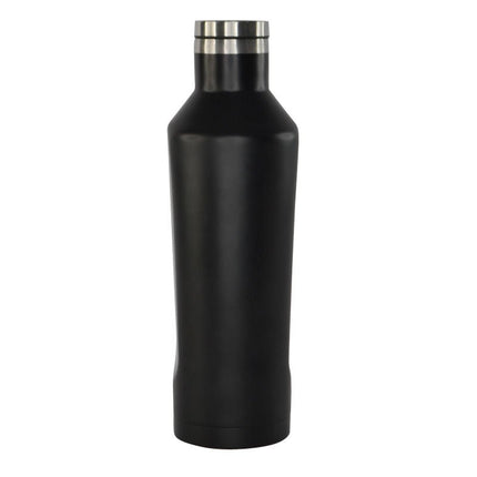 DWHL 401Toolmart GiftsGALATI - Hans Larsen Double Wall Stainless Steel Water Bottle - Black