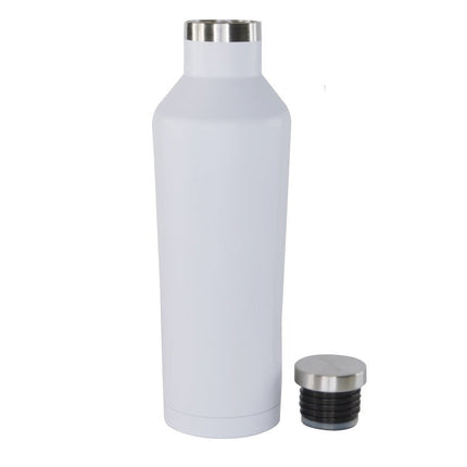 DWHL 402Toolmart GiftsGALATI - Hans Larsen Double Wall Stainless Steel Water Bottle - White