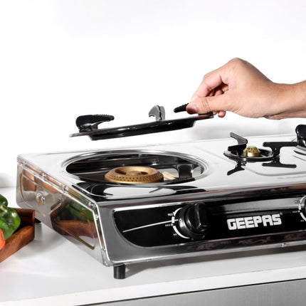 Geepas Triple Gas Burner | GK6857 , 6294010885274