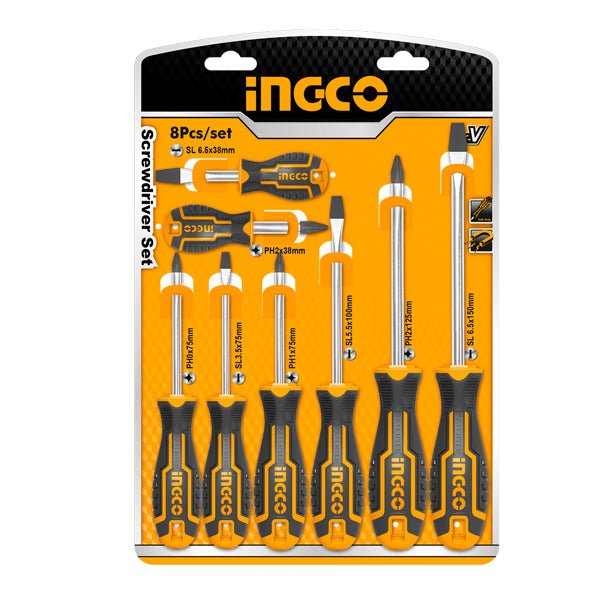 HSGT680608INGCOGo - Through Screwdriver Set 6pcs