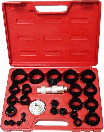 097257610809 , GRIP 61080 | Professional Hollow Punch Set 27 PC,GRIP | مجموعة ثقب مجوفة احترافية | 61080