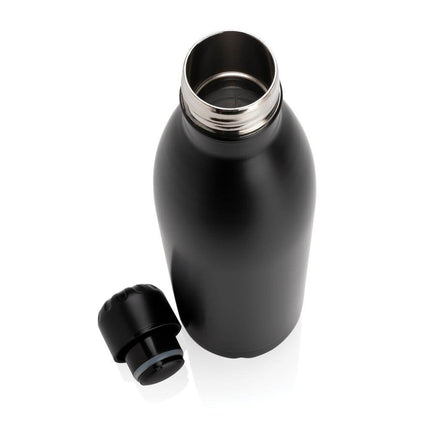 DWGL 365Toolmart GiftsGRODNO - Soft Touch Insulated Water Bottle - Black