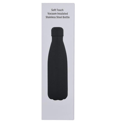 DWGL 365Toolmart GiftsGRODNO - Soft Touch Insulated Water Bottle - Black