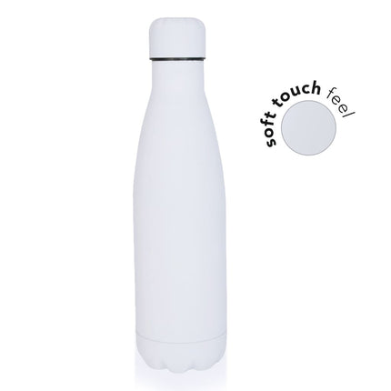 DWGL 366Toolmart GiftsGRODNO - Soft Touch Insulated Water Bottle - White