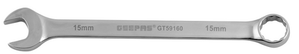 Geepas 15mm Combination Spanner | GT59160 , 6294015517071