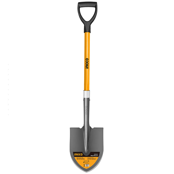 Steel Shovel-1020x215x290mm (With Plastic Handle)