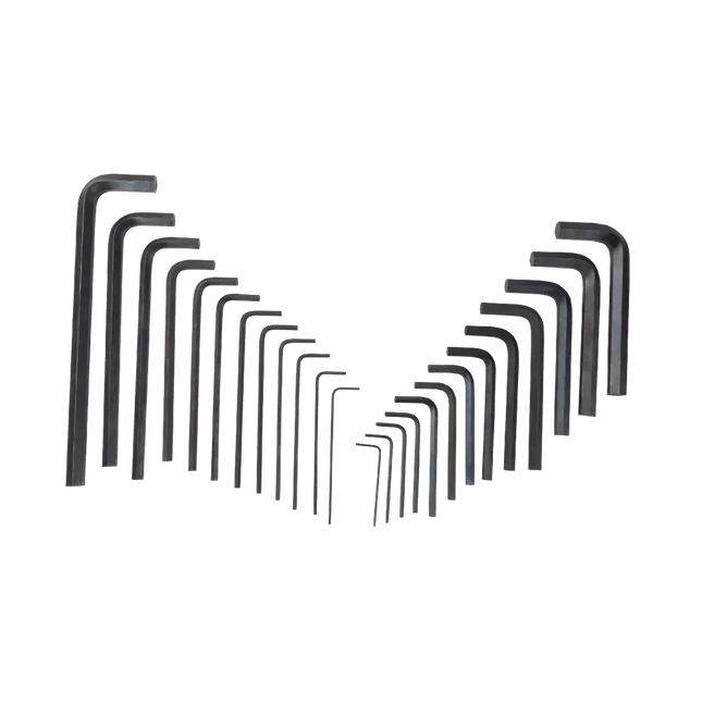 8901486361307grozHex Key Set CRV 25 Piece | Tooltech