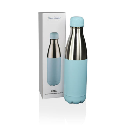 DWHL 3154Toolmart GiftsHOPA - Hans Larsen Double Wall Stainless Steel Water Bottle - Sky Blue