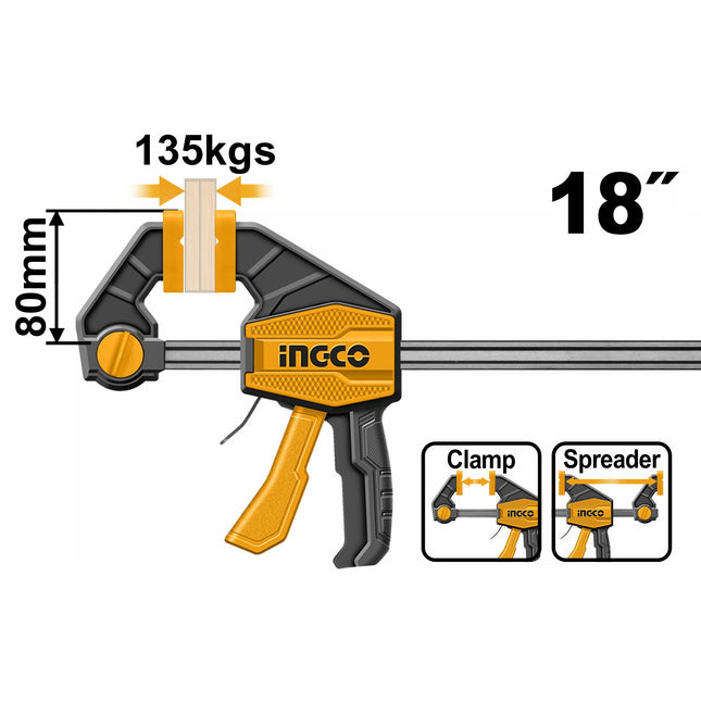 ملزمة 18 إنج Quick Grip إنجكو | HQBC18801