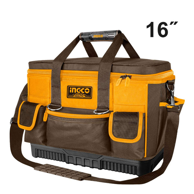 Ingco HTBG10 16" Tool Bag with 25 Pockets