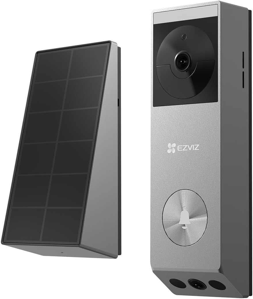 EZVIZ EP3x 防犯カメラ デュアルレンズ EZVIZ EP3x Pro Dual-Lens Video Doorbell | 2K Resolution | Solar