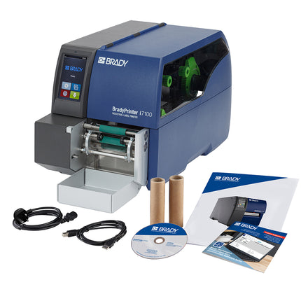 BradyPrinter i7100 300 dpi  UK with Peel function and vial label applicator