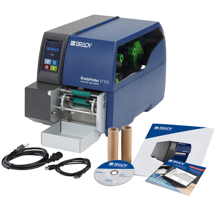 BradyPrinter i7100 600 dpi  US with Peel function and vial label applicator