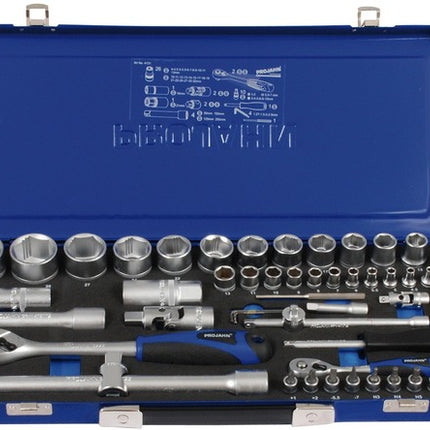 ‎Xi-on 1/4 + 1/2 socket set 54pcs |tool set|toolmart
