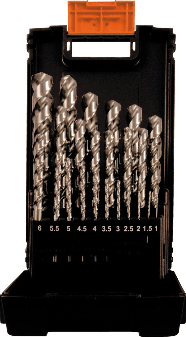 ‎Drill bit set HSS-Co speed 1-13 mm 25pcs plastic case | Drill bits & Chisels