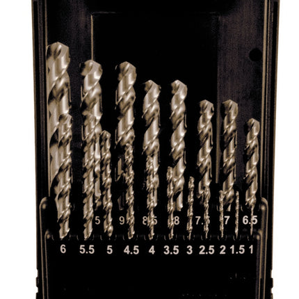 ‎Drill bit set HSS-G type SN 19pcs in plastic case | Drill bets & Chisels | Toolmart