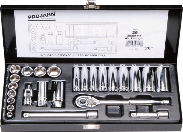 ‎3/8 socket set inch 25pcs | Tool Bags | Toolmart