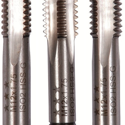 ‎Hand tap set metric HSS-G DIN 352 M 22 | Drill bits & Chisels | Toolmart