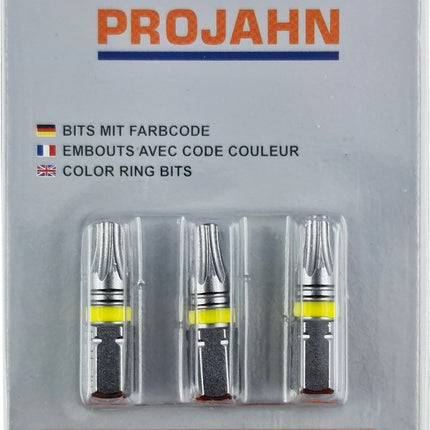 ‎1/4 TX color bit T10 25 mm;3pcs | Drill Bits & Chisels | Toomart